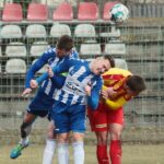 14.03.2021. Kielce. Mecz 24. kolejki III ligi: Korona II Kielce - Wisła Puławy / Wiktor Taszłow / Radio Kielce