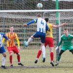 14.03.2021. Kielce. Mecz 24. kolejki III ligi: Korona II Kielce - Wisła Puławy / Wiktor Taszłow / Radio Kielce