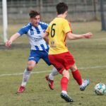 14.03.2021. Kielce. Mecz 24. kolejki III ligi: Korona II Kielce - Wisła Puławy / Wiktor Taszłow / Radio Kielce