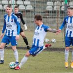 14.03.2021. Kielce. Mecz 24. kolejki III ligi: Korona II Kielce - Wisła Puławy / Wiktor Taszłow / Radio Kielce