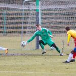 14.03.2021. Kielce. Mecz 24. kolejki III ligi: Korona II Kielce - Wisła Puławy / Wiktor Taszłow / Radio Kielce