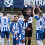 14.03.2021. Kielce. Mecz 24. kolejki III ligi: Korona II Kielce - Wisła Puławy / Wiktor Taszłow / Radio Kielce