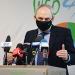 15.03.2021. Kielce. Ogłoszenie przez WFOŚiGW konkursu dla gmin i szkół "Czyste Świętokrzyskie". Na zdjęciu: Witold Bruzda - Świętokrzyski Wojewódzki Inspektor Ochrony Środowiska / Wiktor Taszłow / Radio Kielce