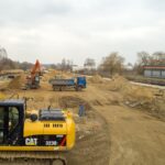 25.03.2021. Ostrowiec Świętokrzyski. Budowa łącznika ulic Furmańskiej i Chrzanowskiego / UM Ostrowiec Św.