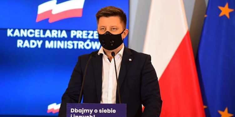 Michał Dworczyk - szef Kancelarii Premiera / Daniel Gnap / KPRM