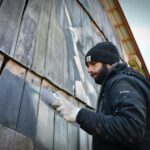 Deskal w Chrobrzu. Na zdjęciu: Arkadiusz Andrejkow / Spływy kajakowe Nidą Chroberz