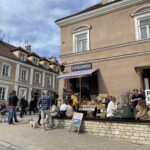 11.04.2021 Sandomierz. Turyści / Grażyna Szlęzak-Wójcik / Radio Kielce