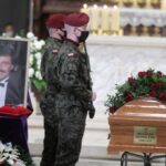 10.04.2021. Łódź. Bazylika Archikatedralna pw. św. Stanisława Kostki. Msza święta pogrzebowa Krzysztofa Krawczyka / PAP/Roman Zawistowski