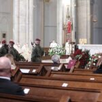 10.04.2021. Łódź. Bazylika Archikatedralna pw. św. Stanisława Kostki. Msza święta pogrzebowa Krzysztofa Krawczyka / PAP/Roman Zawistowski