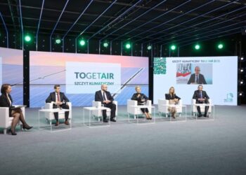 23.04.2021. Warszawa. Trzeci dzień szczytu klimatycznego TOGETAIR / PAP/Leszek Szymański