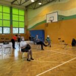 26.04.2021. Sandomierz. Punkt Szczepień Powszechnych / Grażyna Szlęzak-Wójcik / Radio Kielce