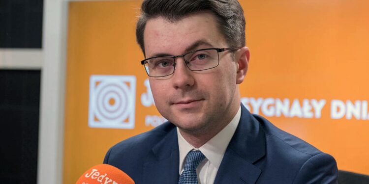 Rzecznik rządu Piotr Müller / Wojciech Kusiński / Polskie Radio