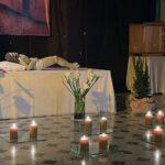 02.04.2021. Groby pańskie w Świętokrzyskiem. Kościół Najświętszego Serca Jezusowego / Anna Głąb / Radio Kielce