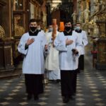 03.04.2021 Sandomierz. Katedra. Liturgia Wigilii Paschalnej / ks. Wojciech Kania