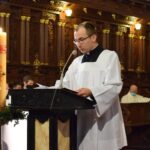 03.04.2021 Sandomierz. Katedra. Liturgia Wigilii Paschalnej / ks. Wojciech Kania