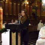 03.04.2021 Sandomierz. Katedra. Liturgia Wigilii Paschalnej / ks. Wojciech Kania