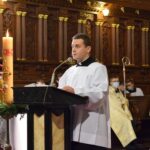 03.04.2021 Sandomierz. Katedra. Liturgia Wigilii Paschalnej / ks. Wojciech Kania