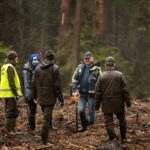 16.04.2021. Szczeka. Akcja „Sadzimy kolejne pokolenie lasu” / Justyna Kosowicz