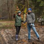 16.04.2021. Szczeka. Akcja „Sadzimy kolejne pokolenie lasu” / Justyna Kosowicz