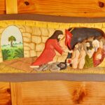 04.04.2021. Końskie. Rzeźby Grzegorza Króla / Magdalena Galas-Klusek / Radio Kielce