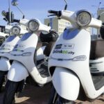 29.04.2021. Kielce. Skutery elektryczne / Kamil Król / Radio Kielce