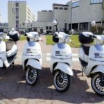 29.04.2021. Kielce. Skutery elektryczne / Kamil Król / Radio Kielce