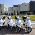 29.04.2021. Kielce. Skutery elektryczne / Kamil Król / Radio Kielce