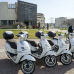 29.04.2021. Kielce. Skutery elektryczne / Kamil Król / Radio Kielce