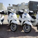 29.04.2021. Kielce. Skutery elektryczne / Kamil Król / Radio Kielce