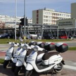 29.04.2021. Kielce. Skutery elektryczne / Kamil Król / Radio Kielce