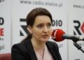 17.05.2020. Kielce. Studio Polityczne Radia Kielce. Na zdjęciu: Marzena Okła-Drewnowicz - PO KO / Kamil Król / Radio Kielce
