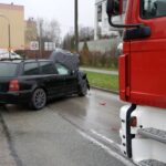 16.04.2021. Kielce. Wypadek na ulicy Kołłątaja / Kamil Król / Radio Kielce