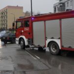 16.04.2021. Kielce. Wypadek na ulicy Kołłątaja / Kamil Król / Radio Kielce