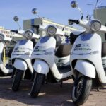 29.04.2021. Kielce. Skutery elektryczne / Kamil Król / Radio Kielce