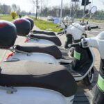 29.04.2021. Kielce. Skutery elektryczne / Kamil Król / Radio Kielce