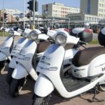 29.04.2021. Kielce. Skutery elektryczne / Kamil Król / Radio Kielce