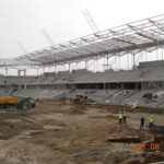 01.04.2016. Budowa stadionu miejskiego w Kielcach / fot. MOSiR Kielce