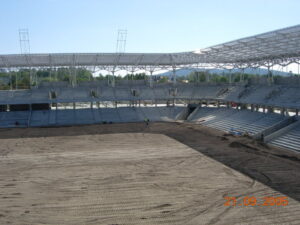 01.04.2016. Budowa stadionu miejskiego w Kielcach / fot. MOSiR Kielce