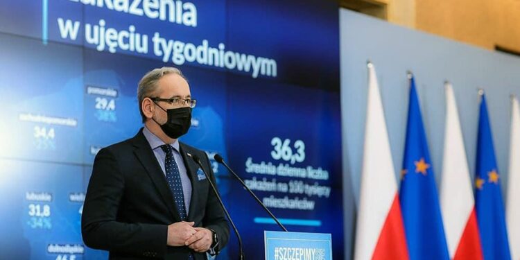 Minister zdrowia Adam Niedzielski / twitter.com/a_niedzielski