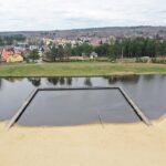 12.04.2021 Bliżyn. Zalew / Jarosław Kubalski / Radio Kielce