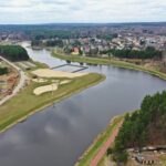 12.04.2021 Bliżyn. Zalew / Jarosław Kubalski / Radio Kielce