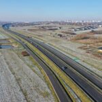 01.12.2020. Trasa S74. Odcinek Kielce - Cedzyna / Jarosław Kubalski / Radio Kielce