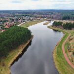 12.04.2021 Bliżyn. Zalew / Jarosław Kubalski / Radio Kielce