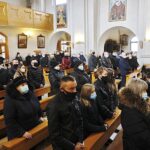 06.04.2021. Nowa Słupia. Pogrzeb Władysława Bąka / Jarosław Kubalski / Radio Kielce