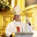 12.04.2020 Kielce. Msza święta rezurekcyjna. Na zdjęciu Jan Piotrowski - biskup kielecki / Jarosław Kubalski / Radio Kielce