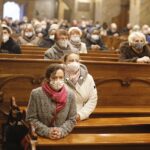 04.04.2021. Kielce. Bazylika katedralna. Msza rezurekcyjna / Jarosław Kubalski / Radio Kielce