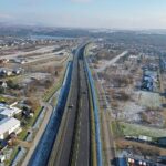 01.12.2020. Trasa S74. Odcinek Kielce - Cedzyna / Jarosław Kubalski / Radio Kielce