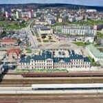 27.04.2021 Skarżysko-Kamienna. Remont dworca PKP / Jarosław Kubalski / Radio Kielce