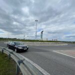 26.04.2021. Prząsław koło Jędrzejowa. Droga krajowa nr 78. Dojazd do ronda / Wiktor Taszłow / Radio Kielce