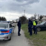 14.04.2021. Miedziana Góra. Pomiar prędkości / Jakub Rożek / Radio Kielce